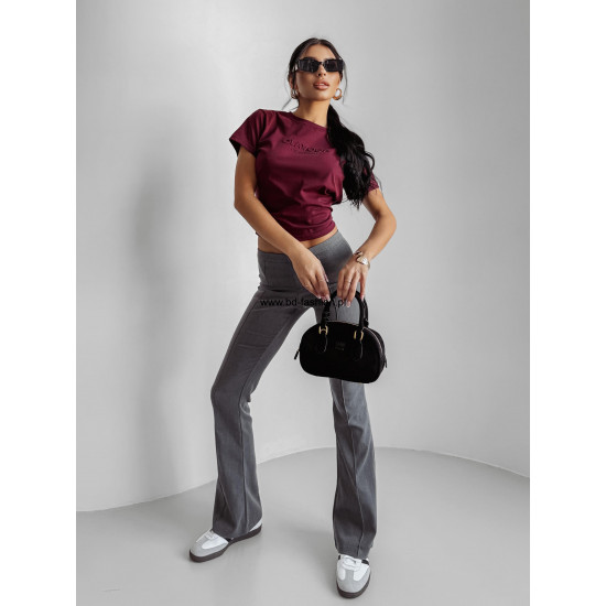 O LA VOGA DÁMSKÉ TRIČKO SUBTLE BURGUNDY